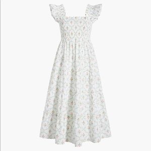 Hill House Ellie Nap Dress in Pastel Trellis